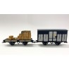 Wagon : REE, chargement : Artitec
