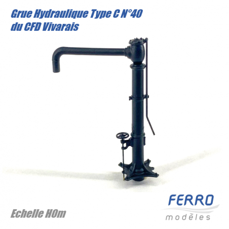 Grue hydraulique type c N°40 du CFD vivarais