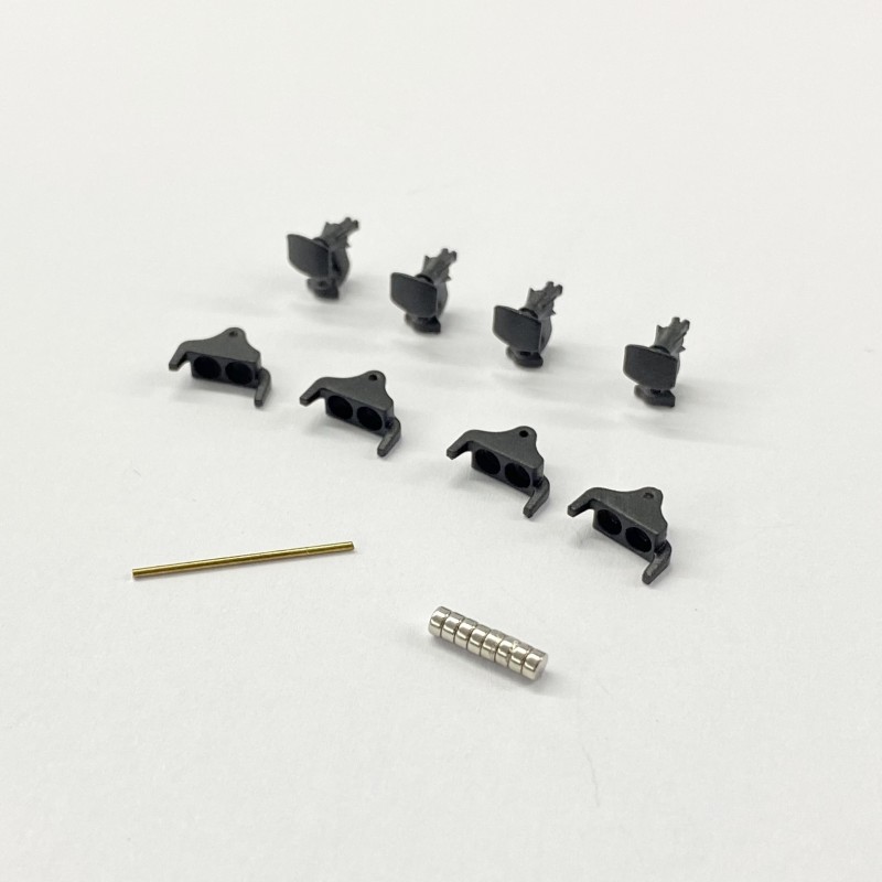 4 attelages magnétiques pour wagons CFD REE