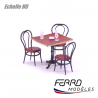 Set bistrot - Tables carrées